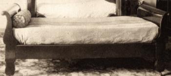 Empire Style bed at Melrose in Natchez