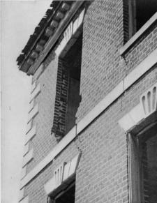 Upper Wall of Tebbs House